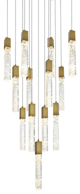 Home Living 26" Pendant, Satin Gold