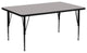 24''Wx48''L Gray Hp Laminate Activity Table
