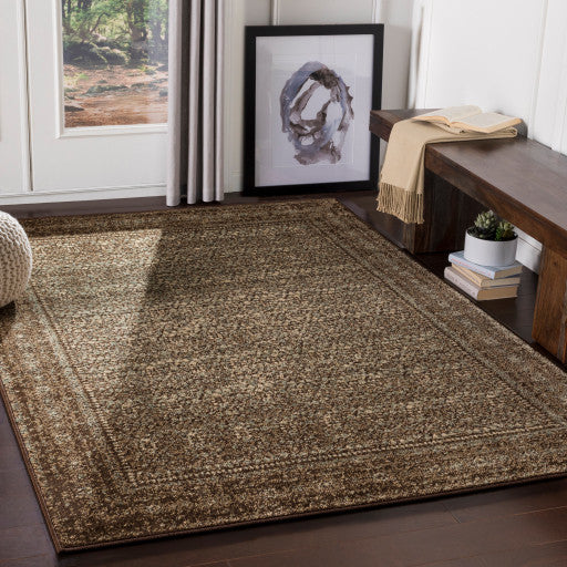 Surya Paramount PAR-1076 8'10"x12'10" Rug, Dark Brown/Sage/Khaki/Beige