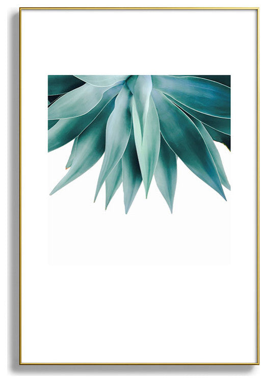 Gale Switzer Agave fringe Metal Framed Art Print