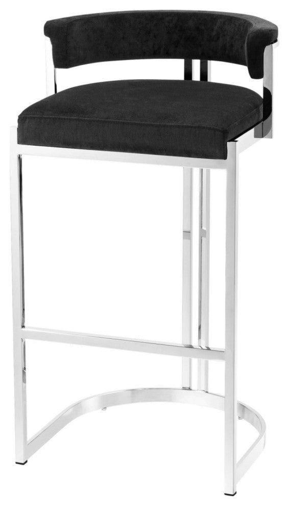 Black Counter Stool | Eichholtz Dante 27" seat height