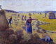 Camille Pissarro Le Recolte des Foins a Eragny Gallery Wrapped Canvas Print