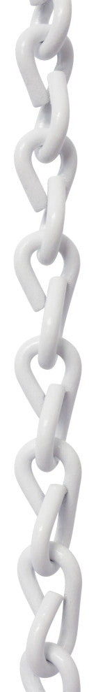 Steel Double Jack Basket Chain, 3', White, U13