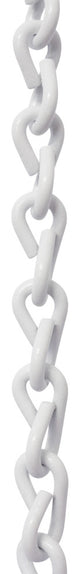 Steel Double Jack Basket Chain, 3', White, U13