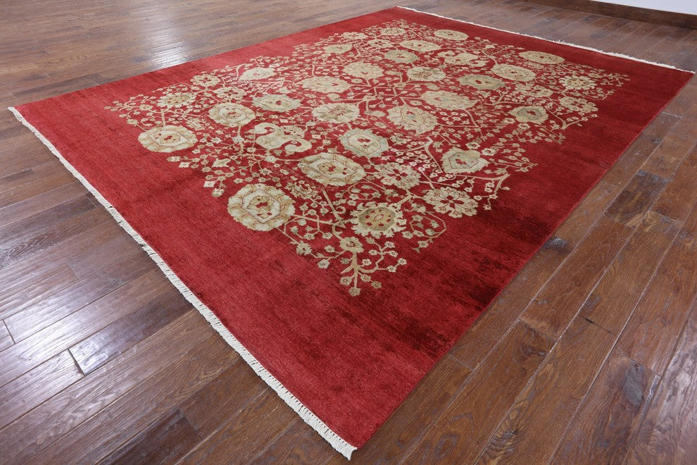 9'x12' Peshawar Ziegler Oriental Hand Knotted Rug, P2500