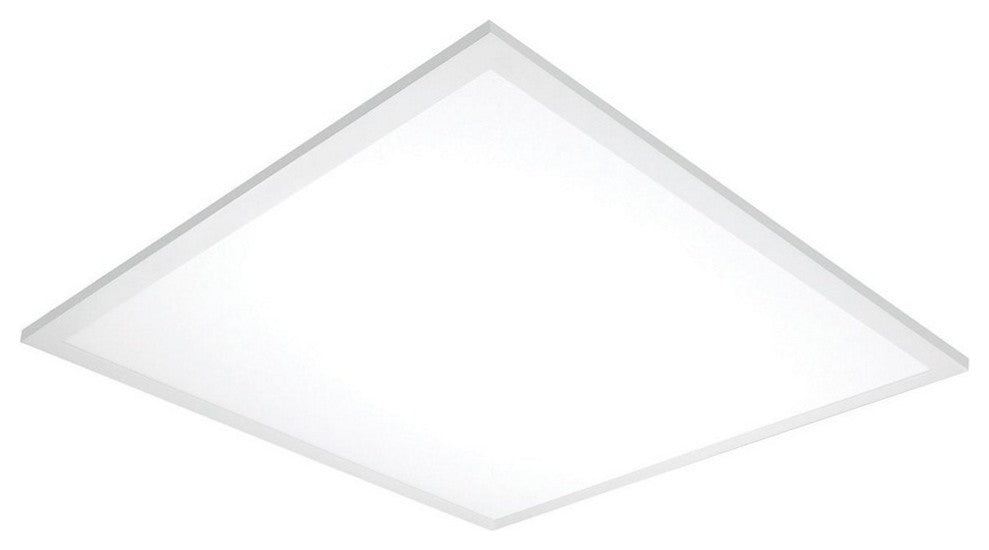 Nuvo 1-Light LED LED Flat Panel Light Fixture, White