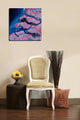Epic Graffiti "Earth As Art: Delta Region" Giclee Canvas Wall Art, 18"x18"