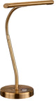 Curtis LED Desk Lamp, Antique Brass