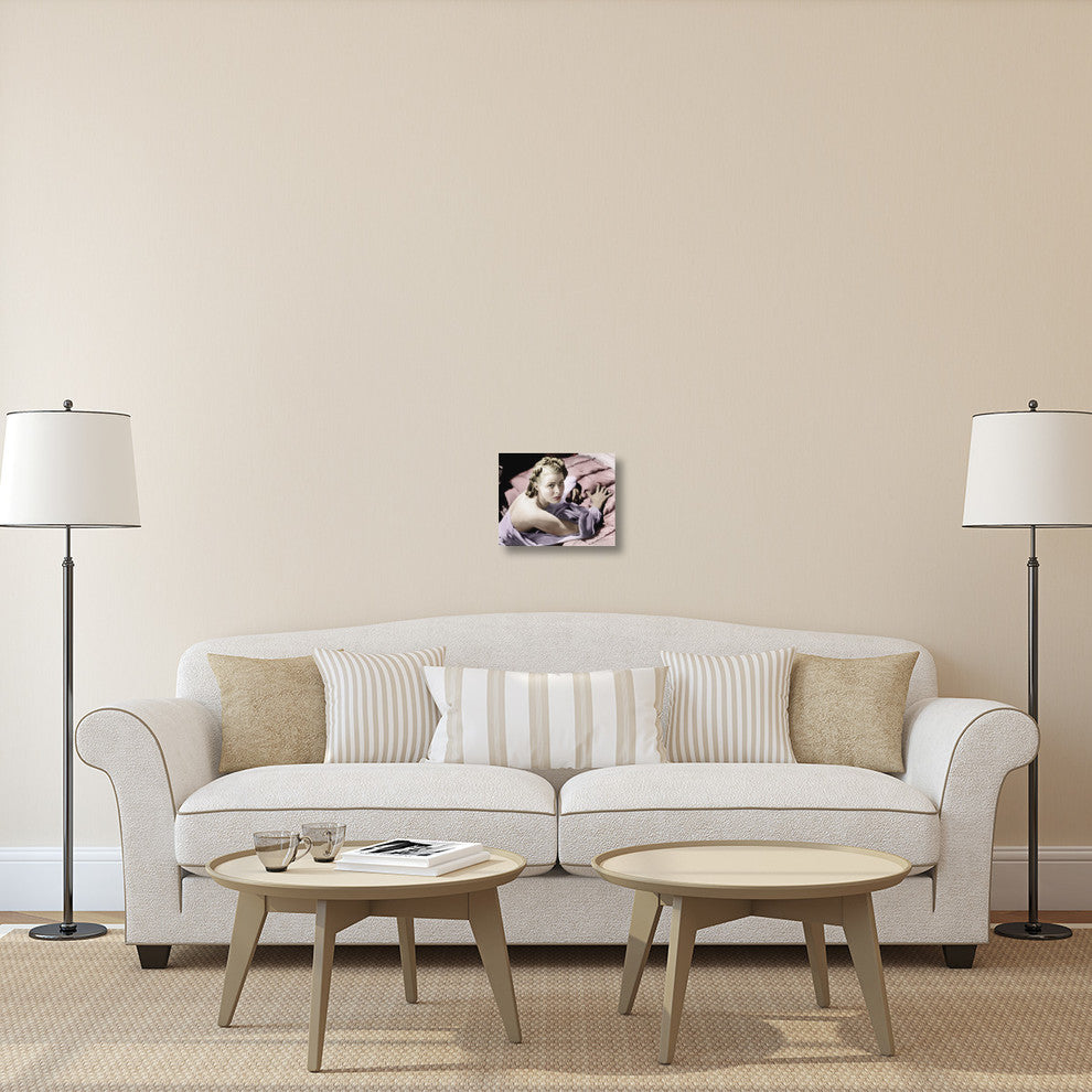 "Ingrid Bergman" Stretched Canvas Giclee by Hollywood Photo Archive, 16"x13"
