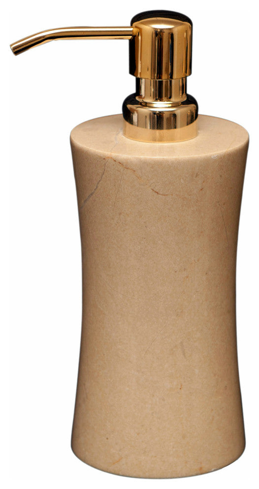 Vinca Collection Verona Beige Marble Soap Dispenser