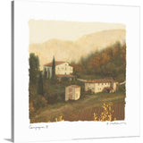 Campagna II Wrapped Canvas Art Print, 24"x24"x1.5"