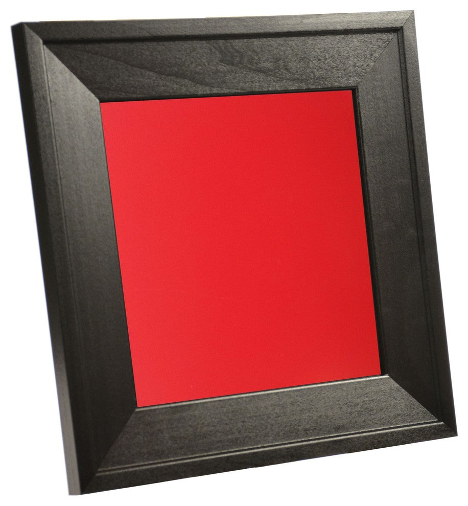 Retro Color Boards-Custom Color Magnetic Dry Erase Board, Brilliant Red, 8x8