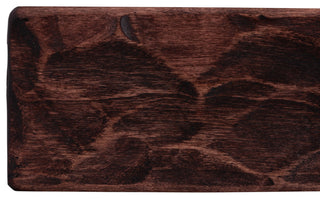 Rough Hewn Fireplace Shelf Mantel, Mahogany, 60"
