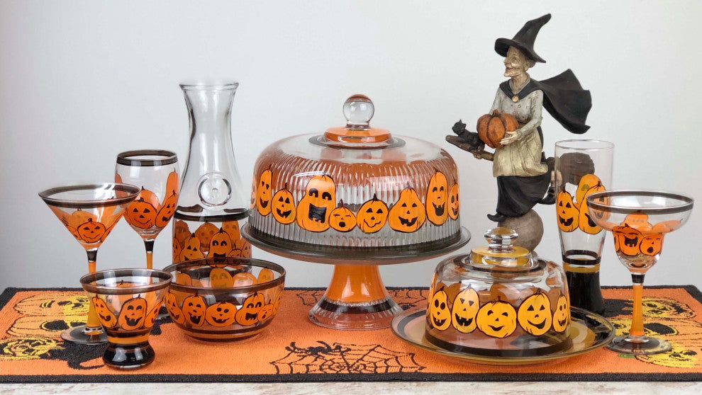Pumpkin Family Martini, Set of 2