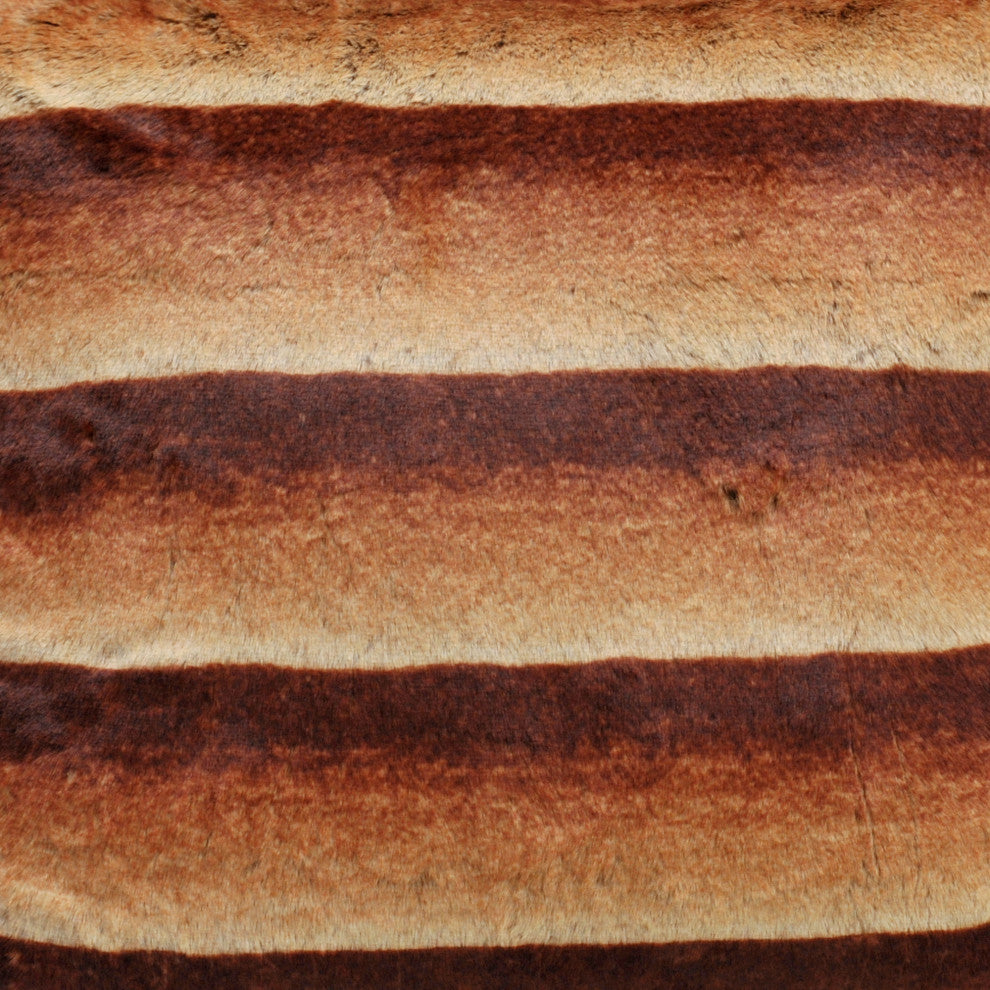Tip Printing 2pcs Pillow Shell Set, Meru Stripe Umber