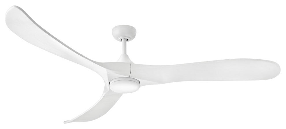 Hinkley Swell Illuminated 72" Led Smart Fan, Matte White