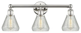 Innovations Conesus 3 24" Bath Vanity-Light Polished Nickel