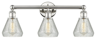 Innovations Conesus 3 24" Bath Vanity-Light Polished Nickel