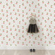 Cherries Patch Peel and Stick Vinyl Wallpaper, 24"w X 108"h
