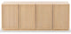 Safavieh Couture Zeus 4 Door Wood Media Stand, Natural
