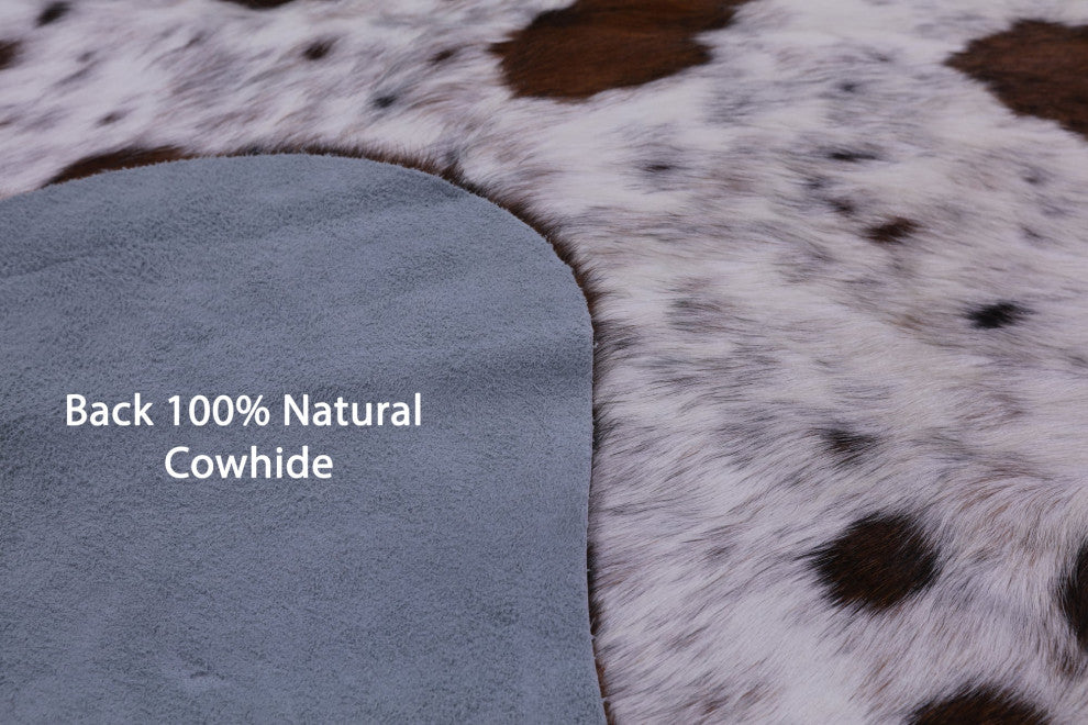 Natural Cowhide Rug 6' 9" X 6' 3" C2332