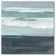 "Teal Sea I" Gallery-Wrapped Canvas Wall Art, 30"x30"