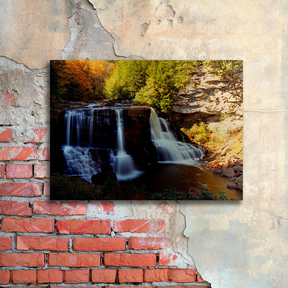CATeyes 'Motion' Floating Brushed Aluminum Art, 22x16