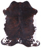 7' 3" X 6' 3" Natural Cowhide Rug C2415