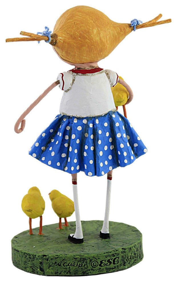 Lori Mitchell Chickie Dee Polyresin Easter Spring 14489