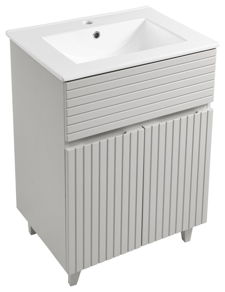 Bernay 24" Bathroom Vanity, Shell