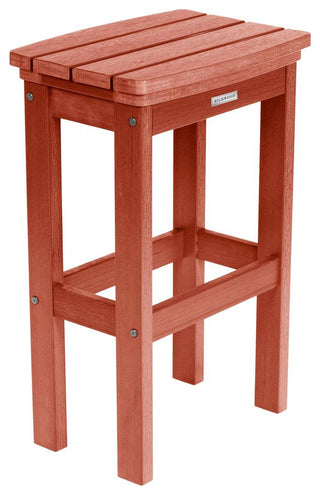 Lehigh Bar Height Stool, Rustic Red