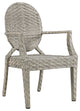 Modway Casper Dining Outdoor Patio Armchair, Light Gray
