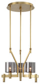 Eurofase 45710-018 3-Light Chandelier, Decato