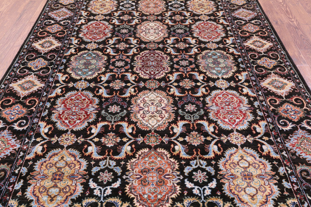Handmade Persian Tabriz Wool Rug 7' 0" X 9' 9" Q10114