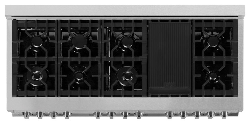 ZLINE 60" Dual Fuel Range, DuraSnow With DuraSnow Door RAS-SN-60