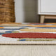 Limone Bold Lemon High-Low Indoor/Outdoor Area Rug, Orange/Beige/Cream, 5 X 8