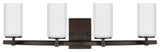 Alturas 4-Light Wall/Bath, Brushed Oil Rubbed Bronze