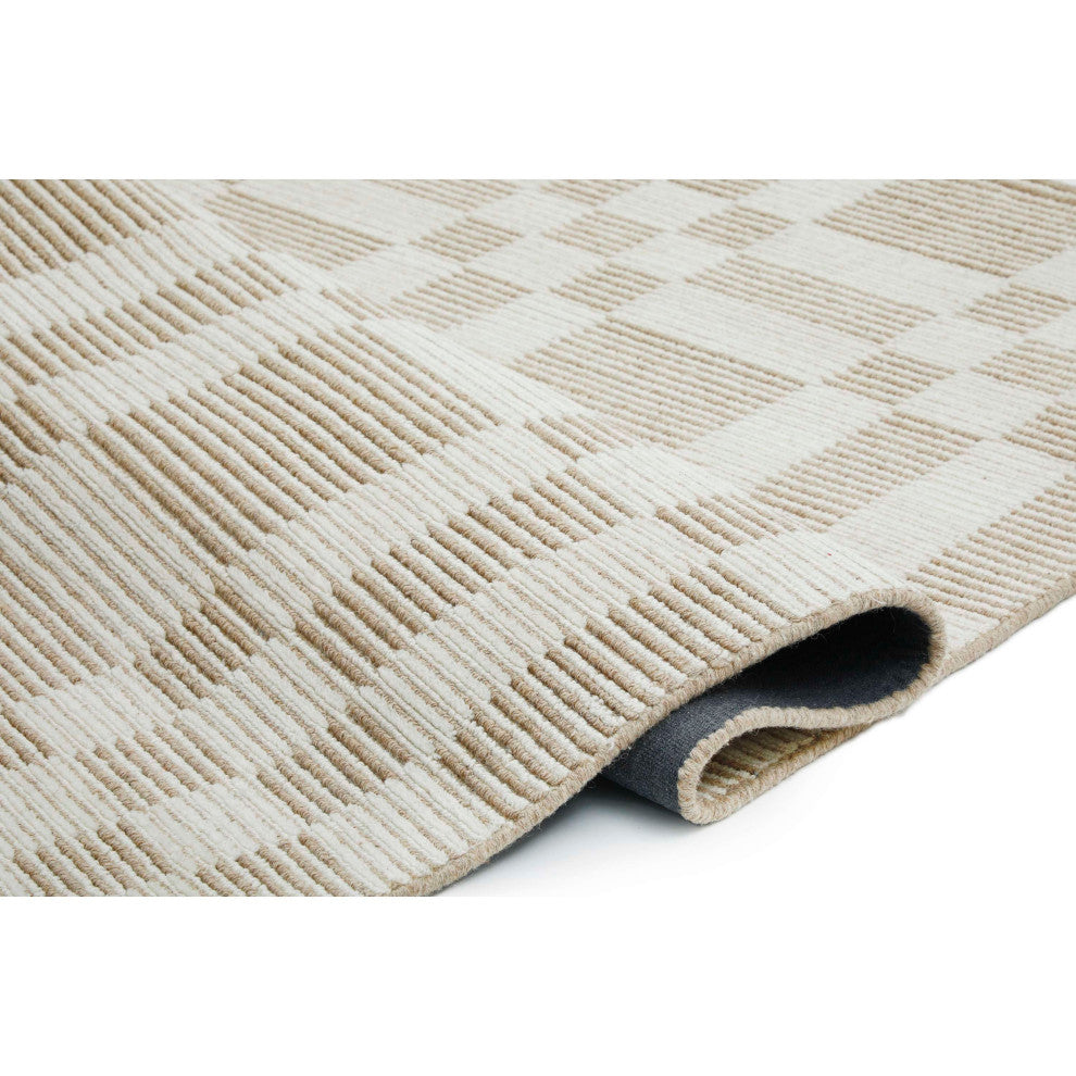 Jaipur Easta Area Rug, Sand, 5'x8'