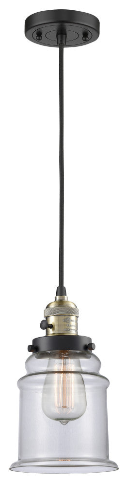 INNOVATIONS LIGHTING 201CSW-BAB-G182 1 Light 6 inch Mini Pendant With Switch