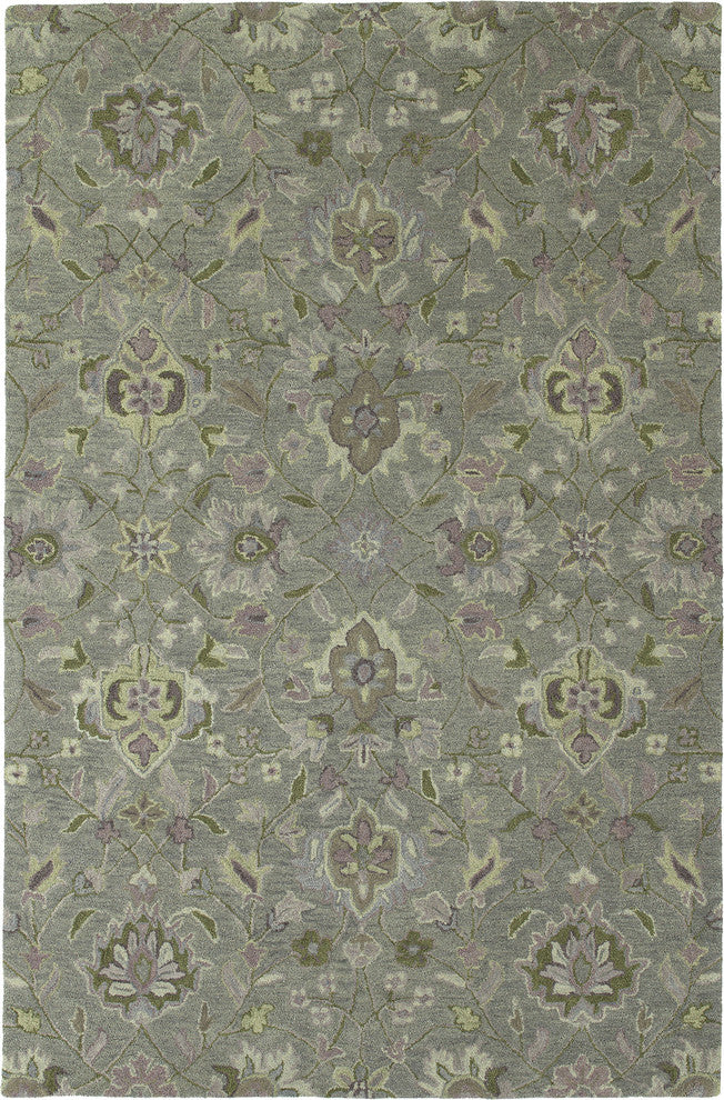 Kaleen Amaranta Rug, Graphite 8''x10''