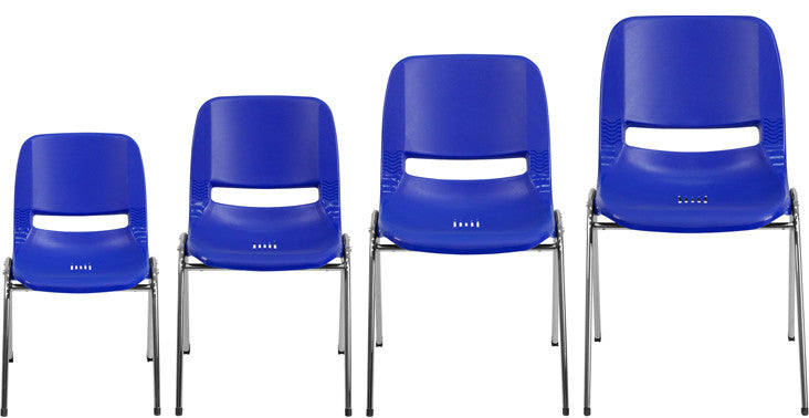 Navy Plastic Stack Chair RUT-14-NVY-CHR-GG