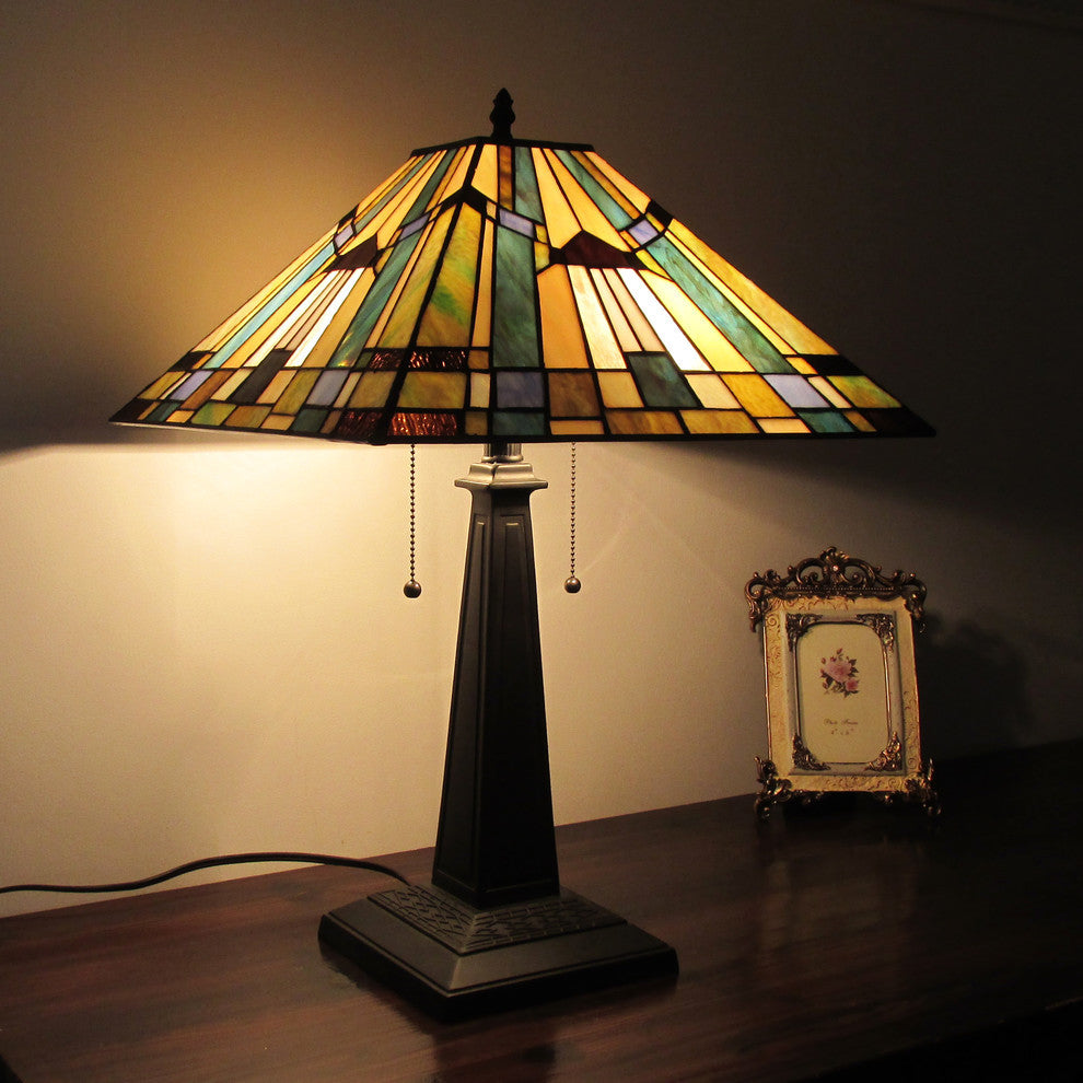 Kinsey 2-Light Mission Table Lamp