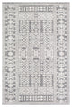 Surya Ariana RIA-2305 8'10"x12' Rug, White/Medium Gray/Taupe/Charcoal