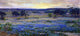 Julian Onderdonk Bluebonnets at Dusk, 15"x30" Wall Decal Print