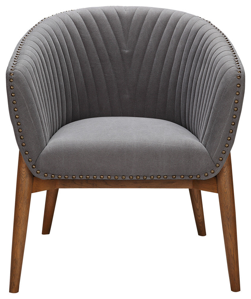 Retro Kismet Tub Chair Grey - Grey