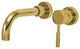 Kingston Brass Single-Handle Wall Mount Bathroom Faucet, Polished Brass