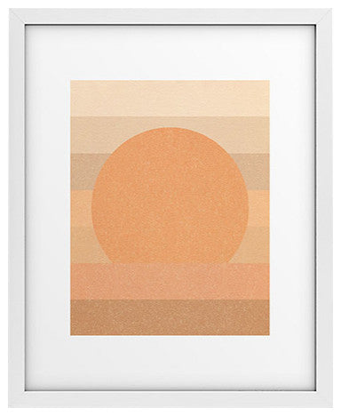 Iveta Abolina Coral Shapes Series III Framed Art Print, 18x24"