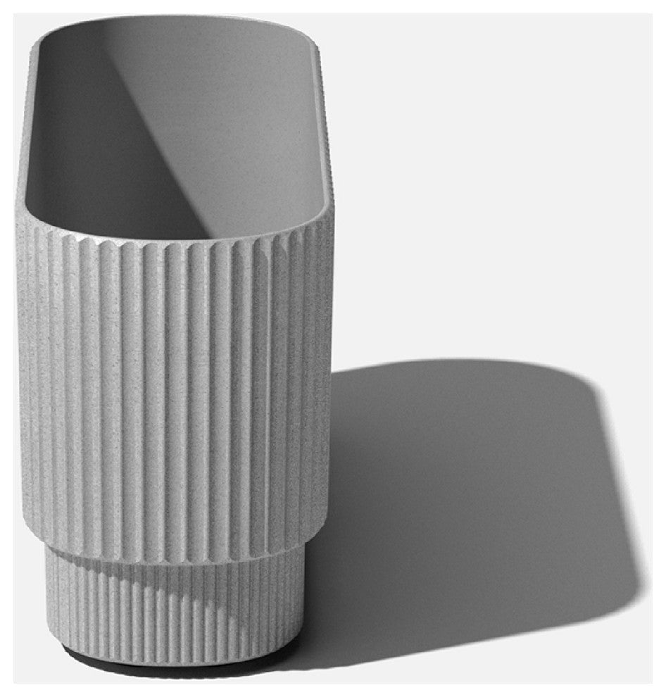 Veradek Demi Series Long 30" Planter, Grey, 30 Inch, 1 Pack