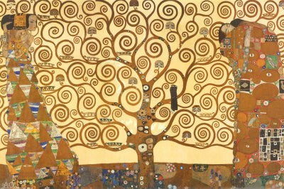 Gustav Klimt A Tree of Life, 18"x27" Gallery Wrapped Canvas Print