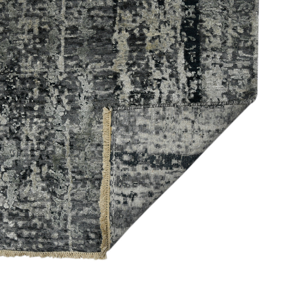 Zenith Area Rug, Charcoal, 8' x 10', Abstract